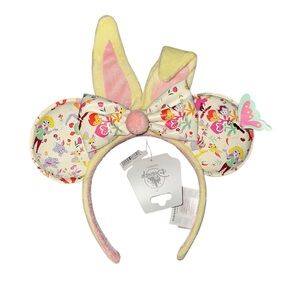 Authentic NWT Disney Parks Easter Bunny Minnie Ears